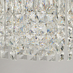 Потолочный светильник круглый с прозрачными подвесками Lunet варинант исполнения - 11 | Loft Concept в Орле