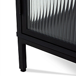 Сервант двухдверный с рифленым стеклом The Keeper варинант исполнения - 5 | Loft Concept в Орле