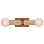 Бра цилиндрической формы с 2-мя плафонами белого цвета Marble Glow варинант исполнения - 3 | Loft Concept в Орле