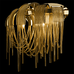 Бра с металиическими цепочками и дугообразными элементами Atlantis Chain варинант исполнения - 10 | Loft Concept в Орле