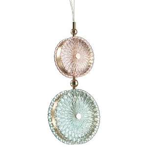 Подвесной светодиодный светильник Peony Pink&Blue