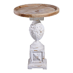 Приставной столик с резным античным узором Antique Engraving варинант исполнения - 1 | Loft Concept в Орле