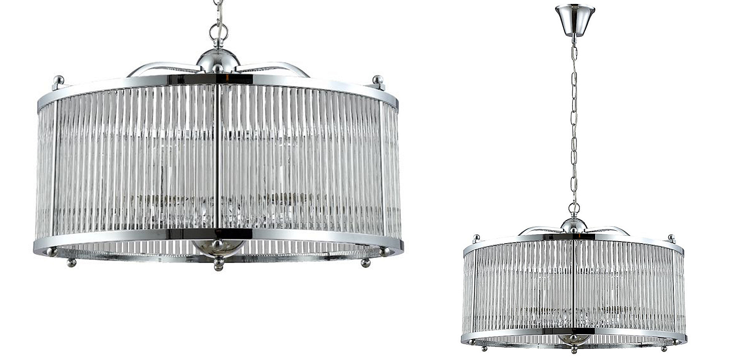 Люстра Gorden Chrome Chandelier Люстра Gorden Chrome Chandelier - Loft-Concept в Орле