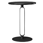 Кофейный столик черный круглый Graceful Base варинант исполнения - 3 | Loft Concept в Орле