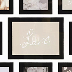 Рамка для 9-ти фотографий квадратная Moment Forever варинант исполнения - 3 | Loft Concept в Орле