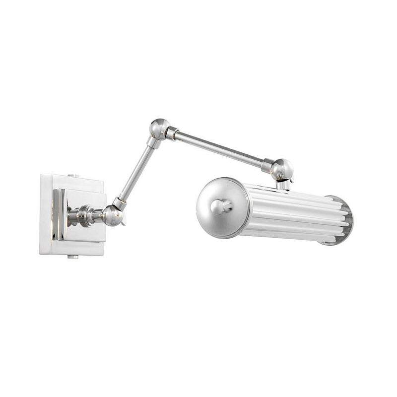 Бра Eichholtz Wall Lamp Luca S Nickel Никель Бра Eichholtz Wall Lamp Luca S Nickel Никель в Орле | Loft Concept
