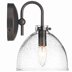 Бра с куполообразным прозрачным плафоном Glass Dome with Seeds варинант исполнения - 3 | Loft Concept в Орле