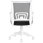 Офисное кресло с основанием из белого пластика Desk chairs Black варинант исполнения - 4 | Loft Concept в Орле