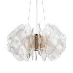 Люстра с декором в виде крупных рельефных лепестков 80 см Ethereal Bloom варинант исполнения - 1 | Loft Concept в Орле