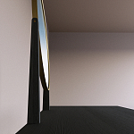 Туалетный Стол с зеркалом Primo Черный дуб варинант исполнения - 6 | Loft Concept в Орле