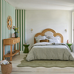 Консоль из плетеного ротанга с ящиками Armelle Rattan Console варинант исполнения - 6 | Loft Concept в Орле