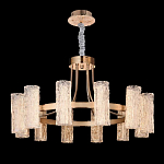 Люстра круглая с текстурными цилиндрическими плафонами Glimpse варинант исполнения - 6 | Loft Concept в Орле