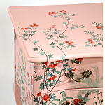 Комод розовый с росписью Цветы L.XV CHEST OF DRAWERS Flowers варинант исполнения - 4 | Loft Concept в Орле