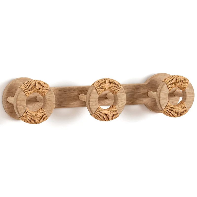 Деревянная настенная вешалка Alma Wood Hanger Древесина Деревянная настенная вешалка Alma Wood Hanger Древесина в Орле | Loft Concept