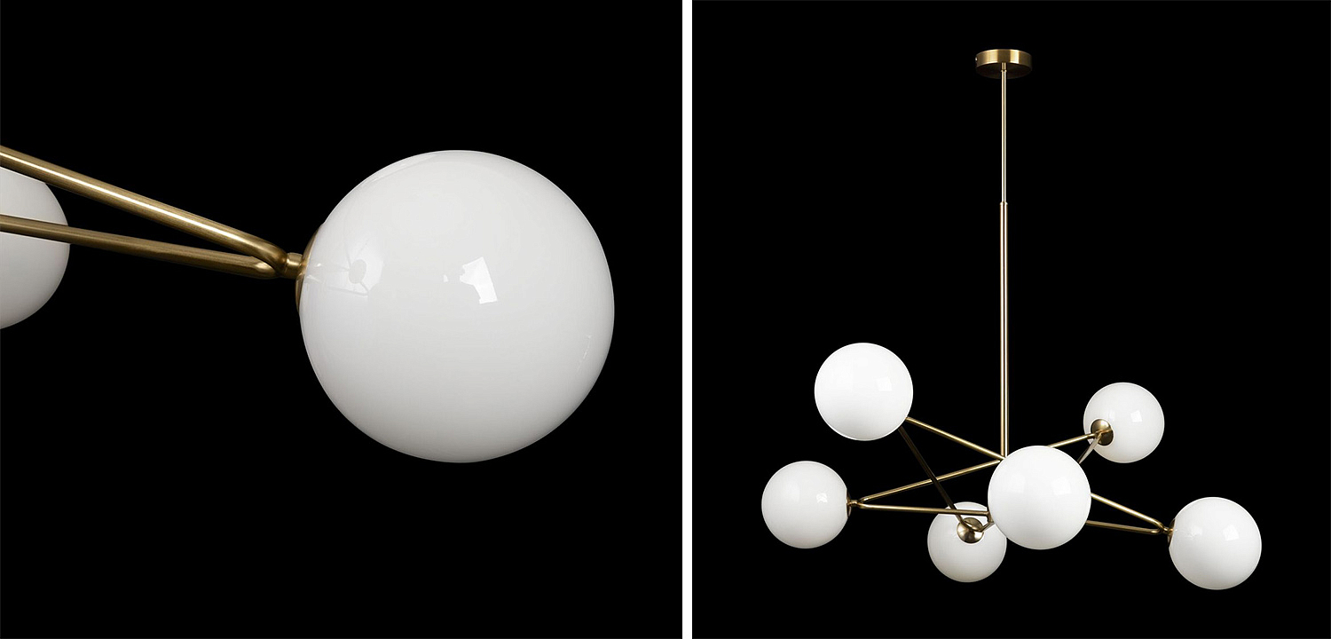 Люстра Chandelier Constellation Orbs White Люстра Chandelier Constellation Orbs White - Loft-Concept в Орле