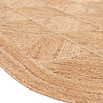 Ковер из джута квадратный с закругленными краями Atlas варинант исполнения - 2 | Loft Concept в Орле