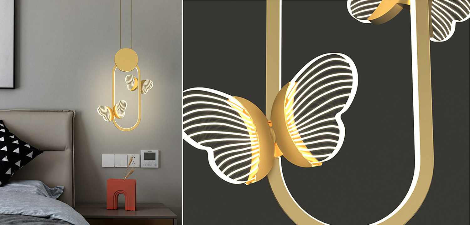 Светильник Butterfly Gold Oval Светильник Butterfly Gold Oval - Loft-Concept в Орле