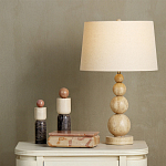 Настольная лампа с корпусом из градуированных шаров Babylon варинант исполнения - 4 | Loft Concept в Орле