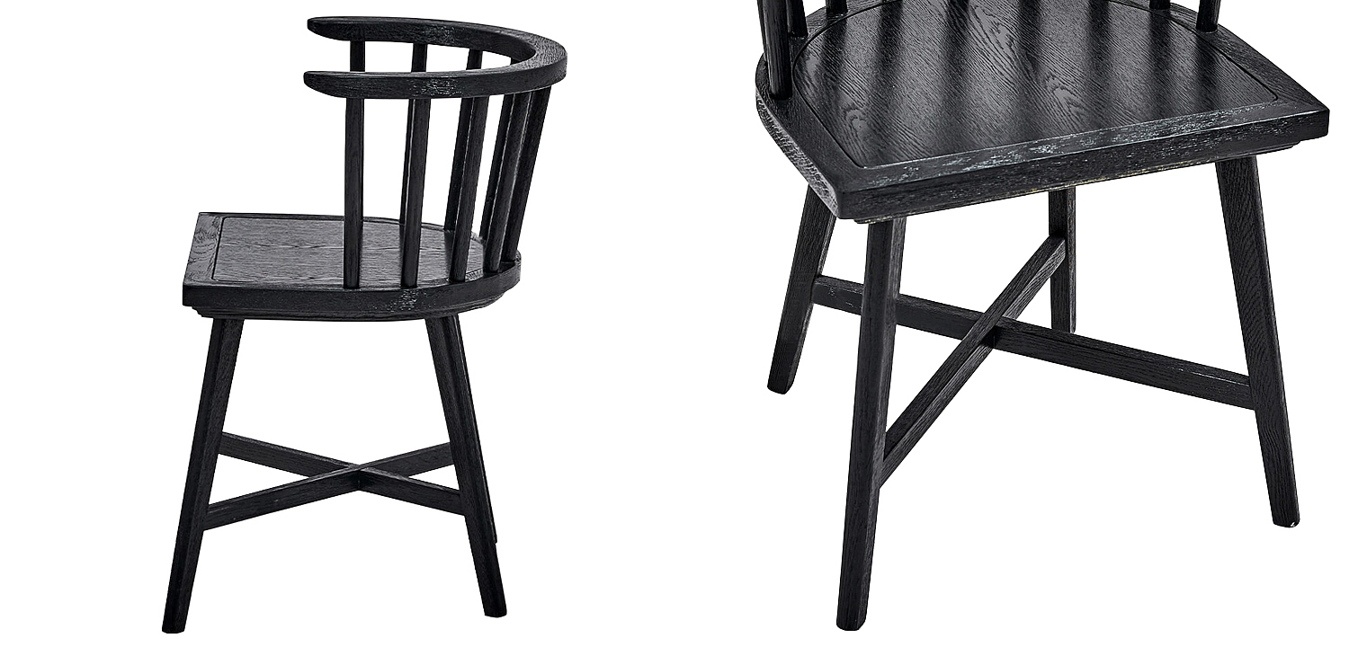Стул Country Black Stool Стул Country Black Stool - Loft-Concept в Орле
