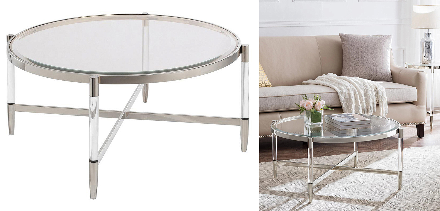 Кофейный стол Existential Silver Coffee Table Кофейный стол Existential Silver Coffee Table - Loft-Concept в Орле