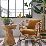 Приставной стол из ротанга Rattany варинант исполнения - 5 | Loft Concept в Орле