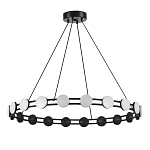 Люстра кольцевая с круглыми светодиодными источниками света Maxine Light варинант исполнения - 3 | Loft Concept в Орле