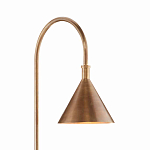 Торшер с конусовидным абажуром на каменном основании Attention варинант исполнения - 1 | Loft Concept в Орле