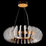 Люстра круглая с фактурными элементами в виде ракушек Inspired Sea варинант исполнения - 2 | Loft Concept в Орле