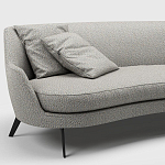 Мебельная ткань Шенилл серо-голубой цвет 142 см T4-47 варинант исполнения - 6 | Loft Concept в Орле