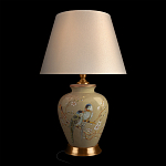 Настольная лампа бежевая с изображением птиц Slip Away варинант исполнения - 8 | Loft Concept в Орле