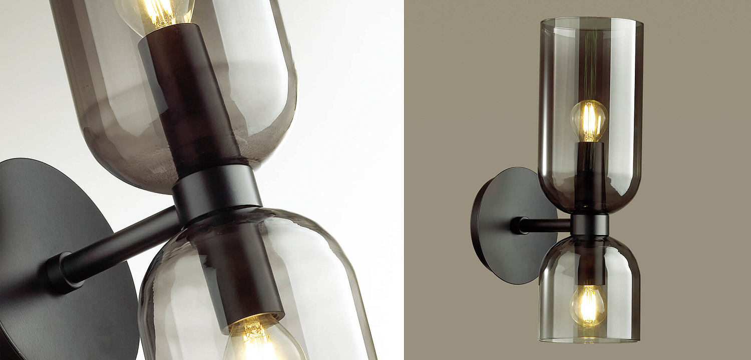Бра Lightmaker Studio Edie Sconce smok Бра Lightmaker Studio Edie Sconce smok - Loft-Concept в Орле