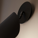 Бра с поворотным плафоном Aracea Black Wall Lamp варинант исполнения - 13 | Loft Concept в Орле
