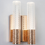 Бра с двумя плафонами Dew Drops Tube Duo Gold Wall Lamp варинант исполнения - 3 | Loft Concept в Орле