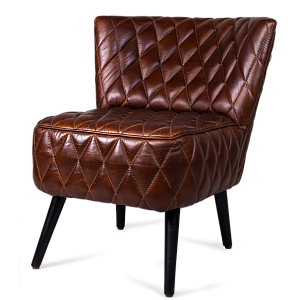 Кресло кожаное Rombe