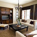 Люстра с белыми тканевыми абажурами в прозрачных стеклянных цилиндрах Kichler варинант исполнения - 22 | Loft Concept в Орле