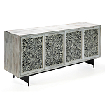 Буфет в гостиную с инкрустацией Palm Sideboard with Bone Inlay варинант исполнения - 2 | Loft Concept в Орле