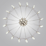 Люстра подвесная из металла с прозрачными подвесками из хрусталя Quasar 93 варинант исполнения - 11 | Loft Concept в Орле