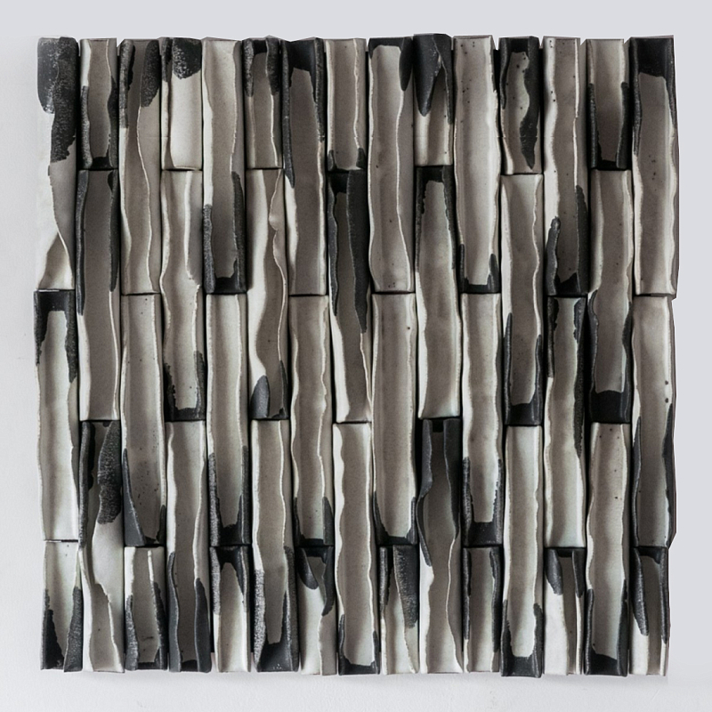 Объемное фактурное панно Metropolis Graphite Grey Серый бетон в Орле | Loft Concept 