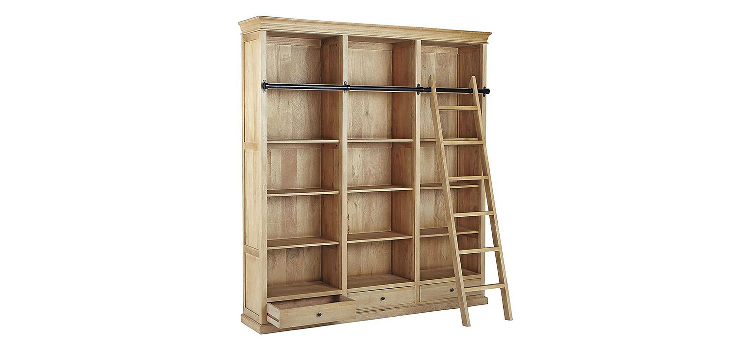 Стеллаж с лестницей Mango Shelving Boleyn Стеллаж с лестницей Mango Shelving Boleyn - Loft-Concept в Орле