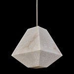 Подвесной светильник с фигурным плафоном Stone Prism варинант исполнения - 6 | Loft Concept в Орле