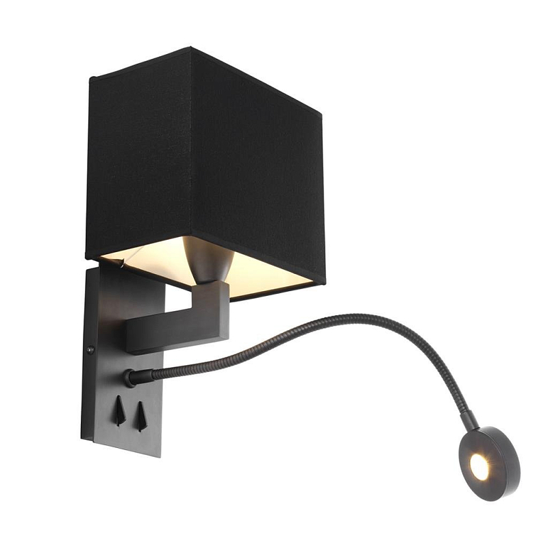 Бра Wall Lamp Reading Bronze Черный Темная бронза Бра Wall Lamp Reading Bronze Черный Темная бронза в Орле | Loft Concept