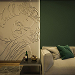 Барельеф PORTRAIT варинант исполнения - 2 | Loft Concept в Орле