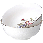 Обеденный сервиз из фарфора с рисунком цветов на 6 персон 23 предмета Garden Whisper Porcelain Set  варинант исполнения - 5 | Loft Concept в Орле