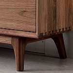 Тумба под телевизориз массива дерева TV Stand made of Walnut Wood варинант исполнения - 8 | Loft Concept в Орле