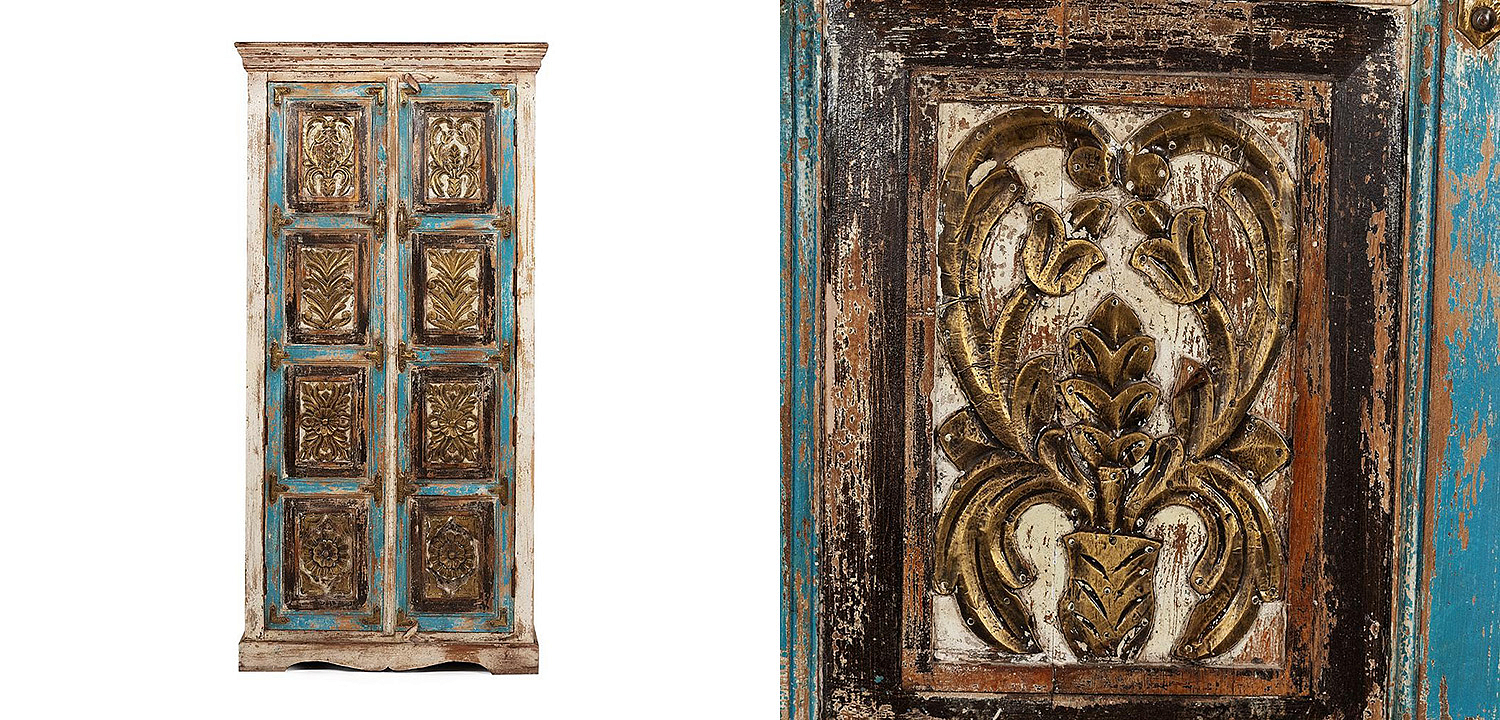 Шкаф Indian Antique Mango Tree Cupboard - Loft-Concept в Орле