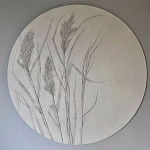 Ботаническое панно Тростник 1 варинант исполнения - 1 | Loft Concept в Орле