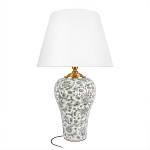 Настольная лампа с цветочной росписью Lamp Flower Painting варинант исполнения - 6 | Loft Concept в Орле