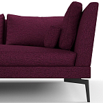 Мебельная ткань Шенилл фиолетовый цвет 138 см T4-27 варинант исполнения - 2 | Loft Concept в Орле