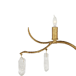 Бра с каркасом в виде веток усыпанных кристаллами Branches with Crystals варинант исполнения - 1 | Loft Concept в Орле