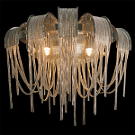 Бра с металиическими цепочками и дугообразными элементами Atlantis Chain варинант исполнения - 2 | Loft Concept в Орле